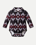 Camisa Baby Guinda/Negro