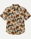 Camisa Manga Corta Amarilla