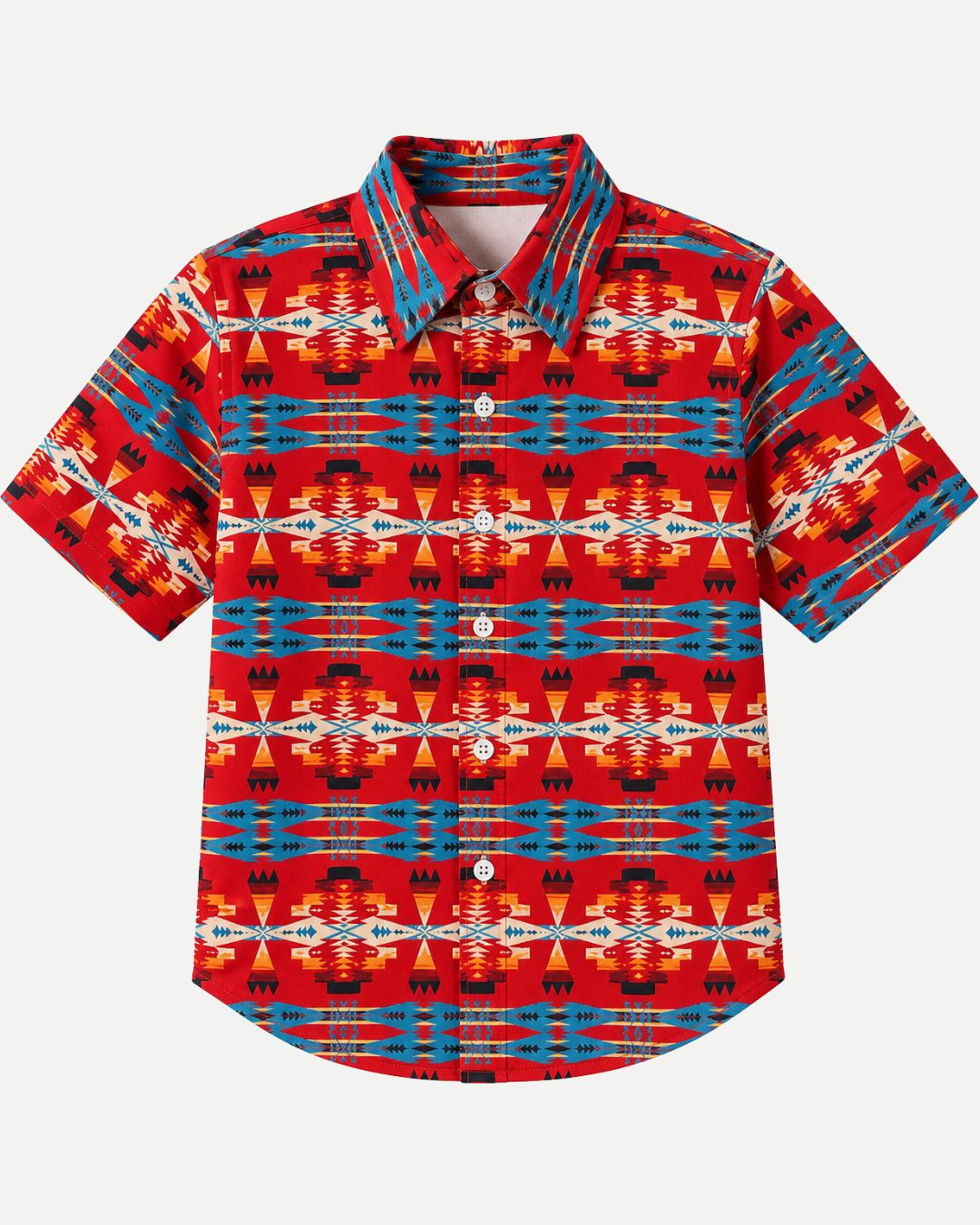 Camisa Manga Corta Naranja