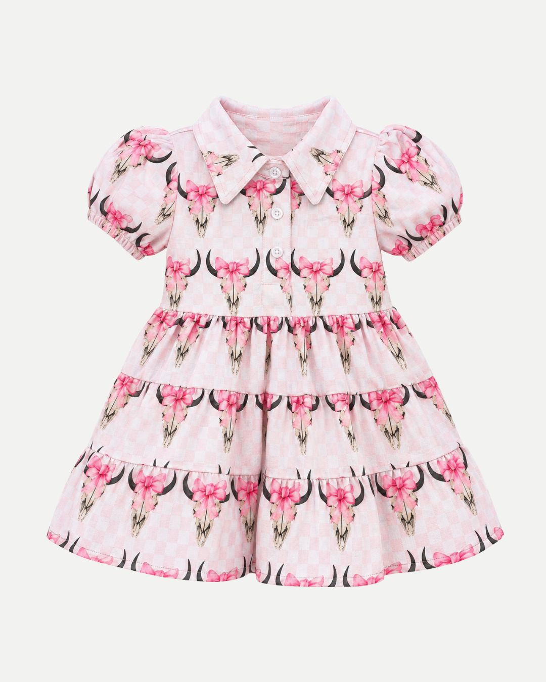 Vestido Baby Rosa Rayas