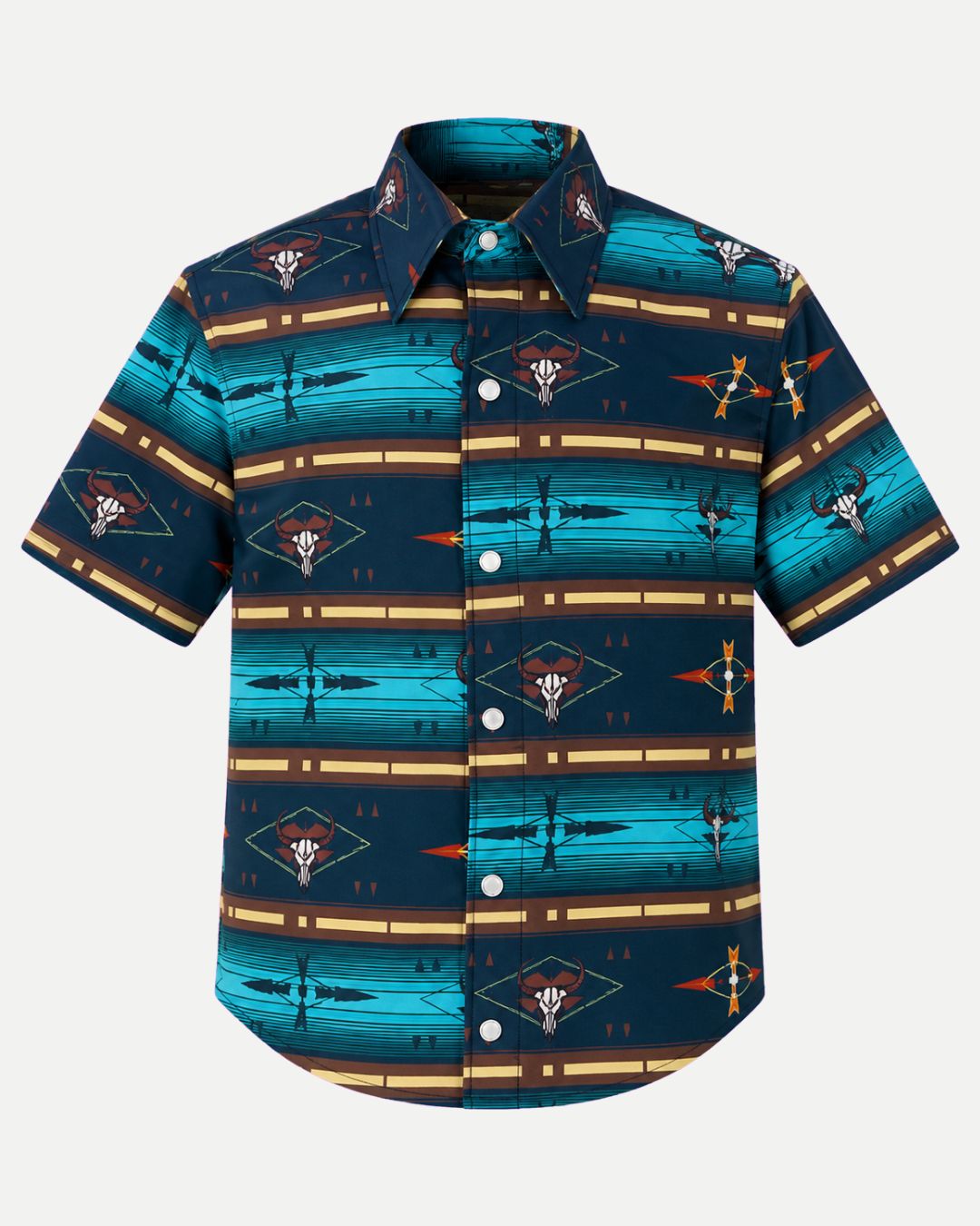 Camisa Manga Corta Turqueza