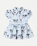 Vestido Baby Azul Vaca