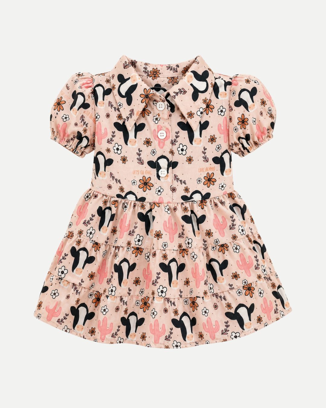 Vestido Baby Rosa/ Negro