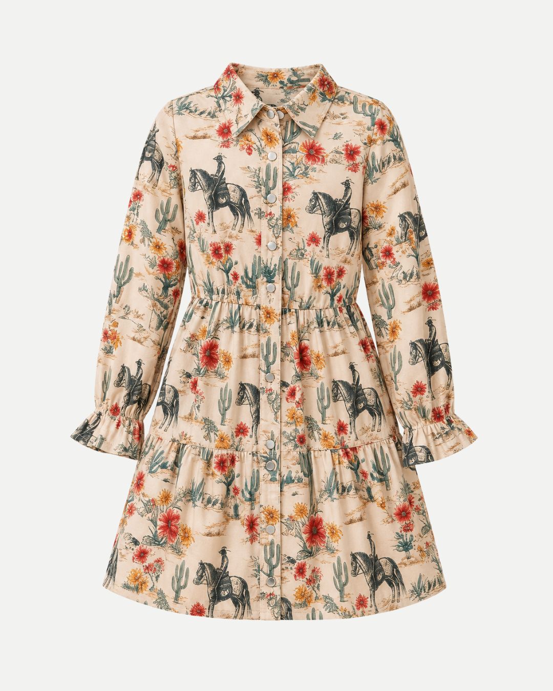 Vestido Camisero Desierto