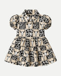 Vestido Baby Negro/Blanco