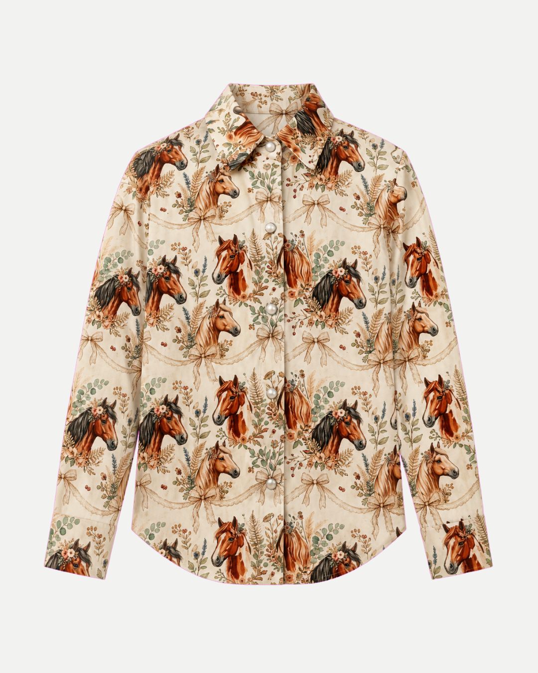 Camisa Niña Caballos