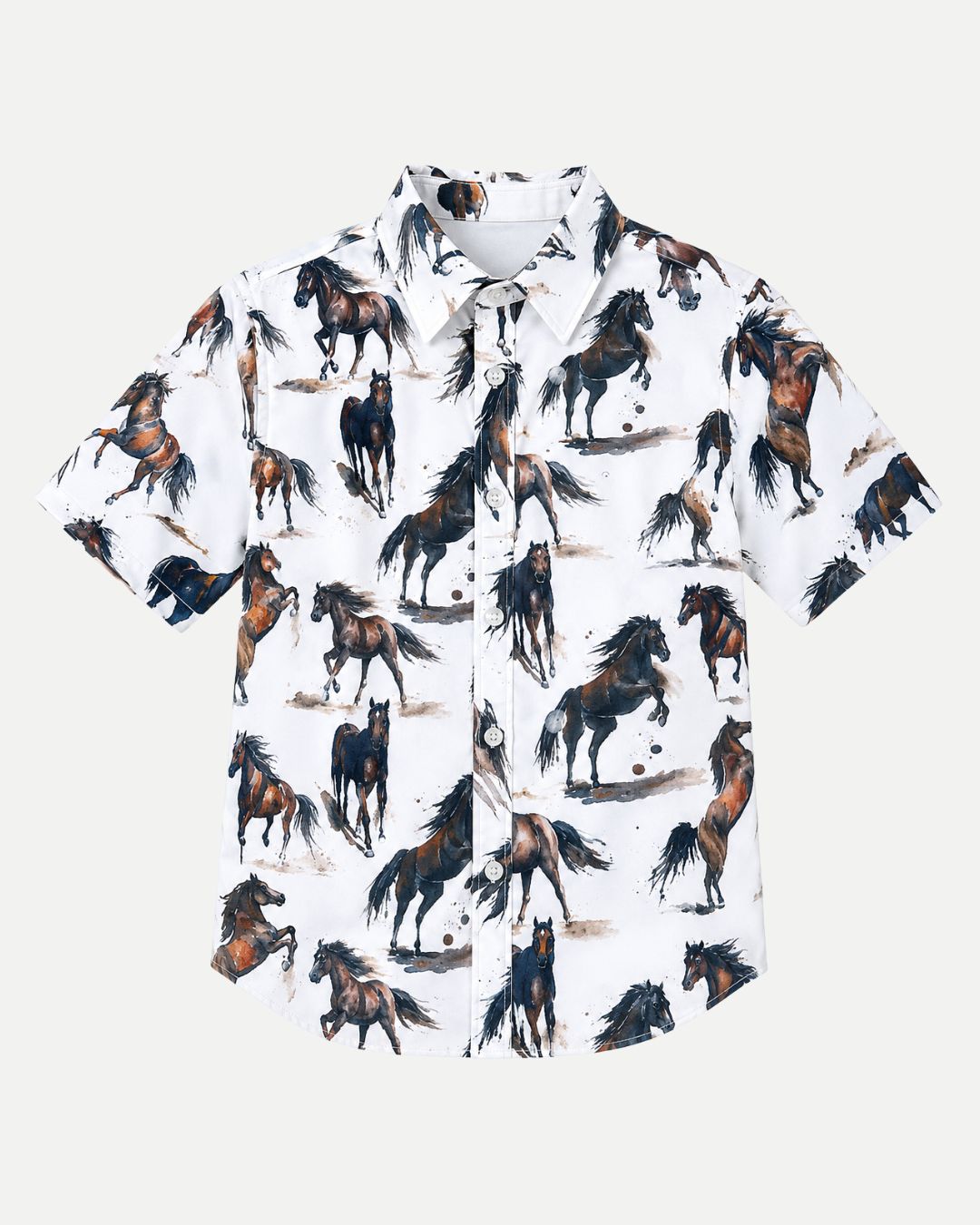 Camisa Manga Corta Blanca