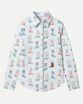Camisa Niña Flores Multicolor