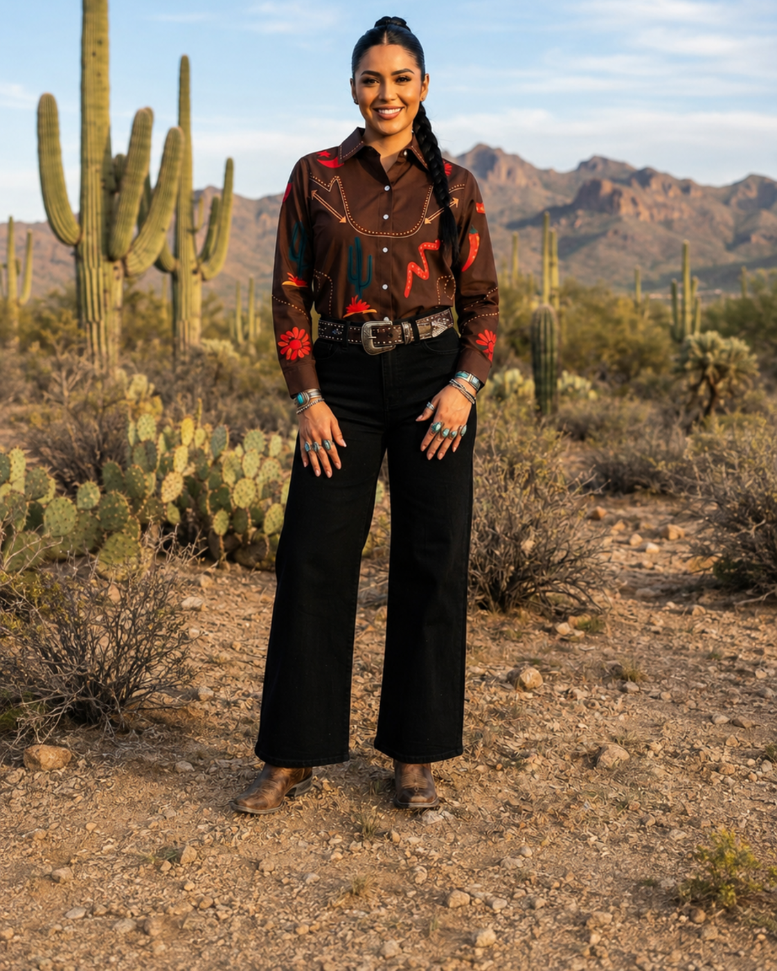 Camisa Vaquera Pretty Caballos
